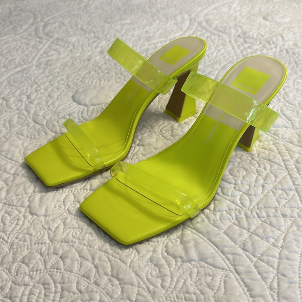 Dolce Vita Novah Neon Lime Slip On